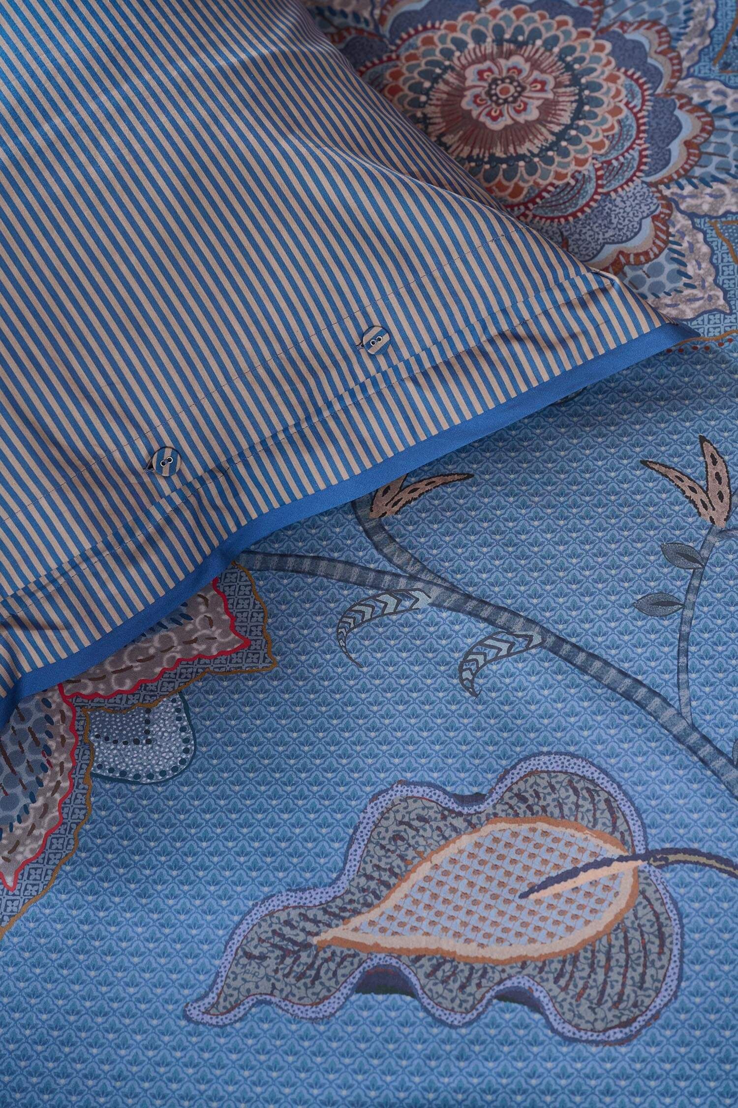 Dekbedovertrekset Mumbai Night Blauw