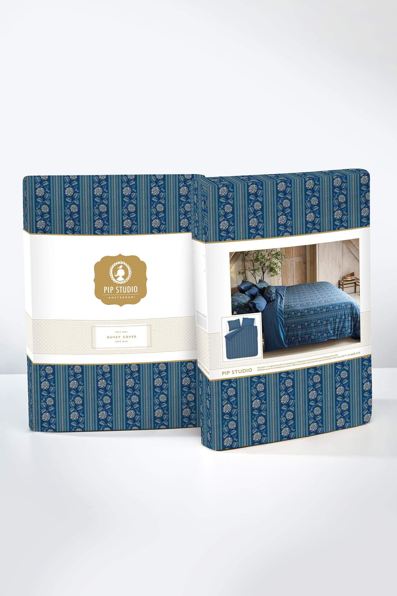 Dekbedovertrekset Rosa Rani Donkerblauw
