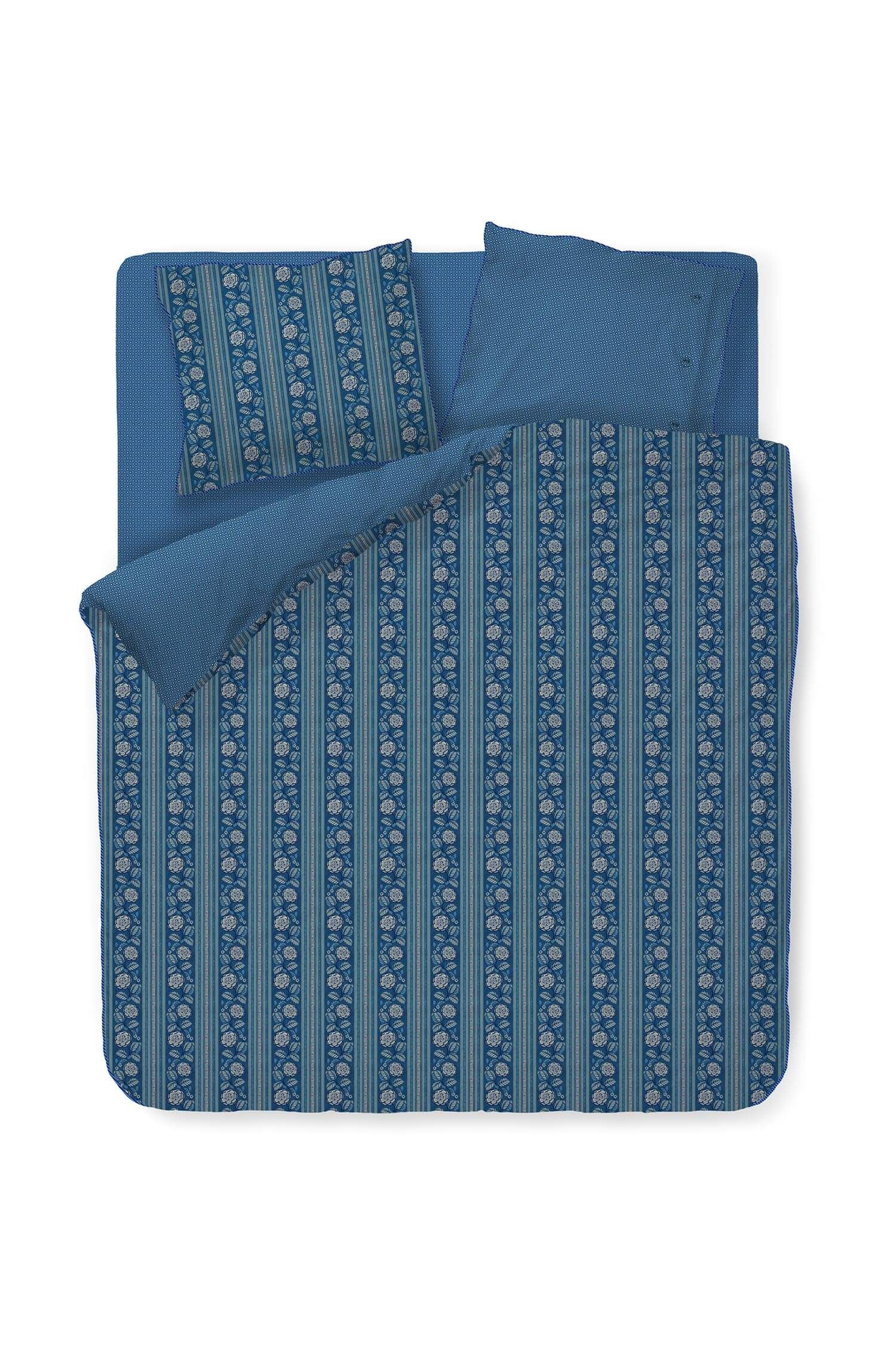 Dekbedovertrekset Rosa Rani Donkerblauw