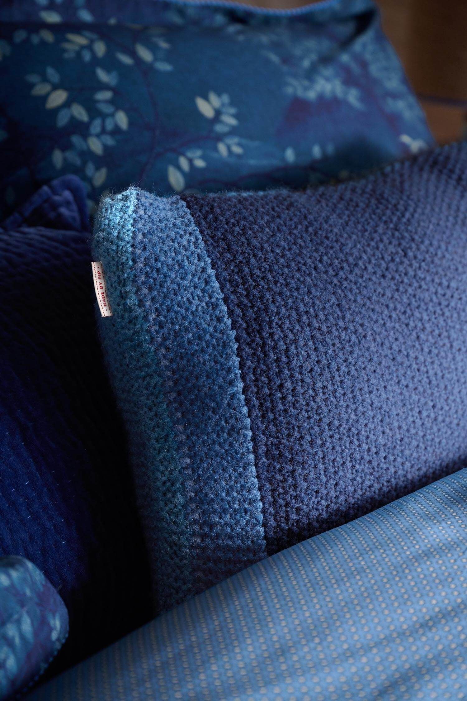 Sierkussen Bonnuit Blauw