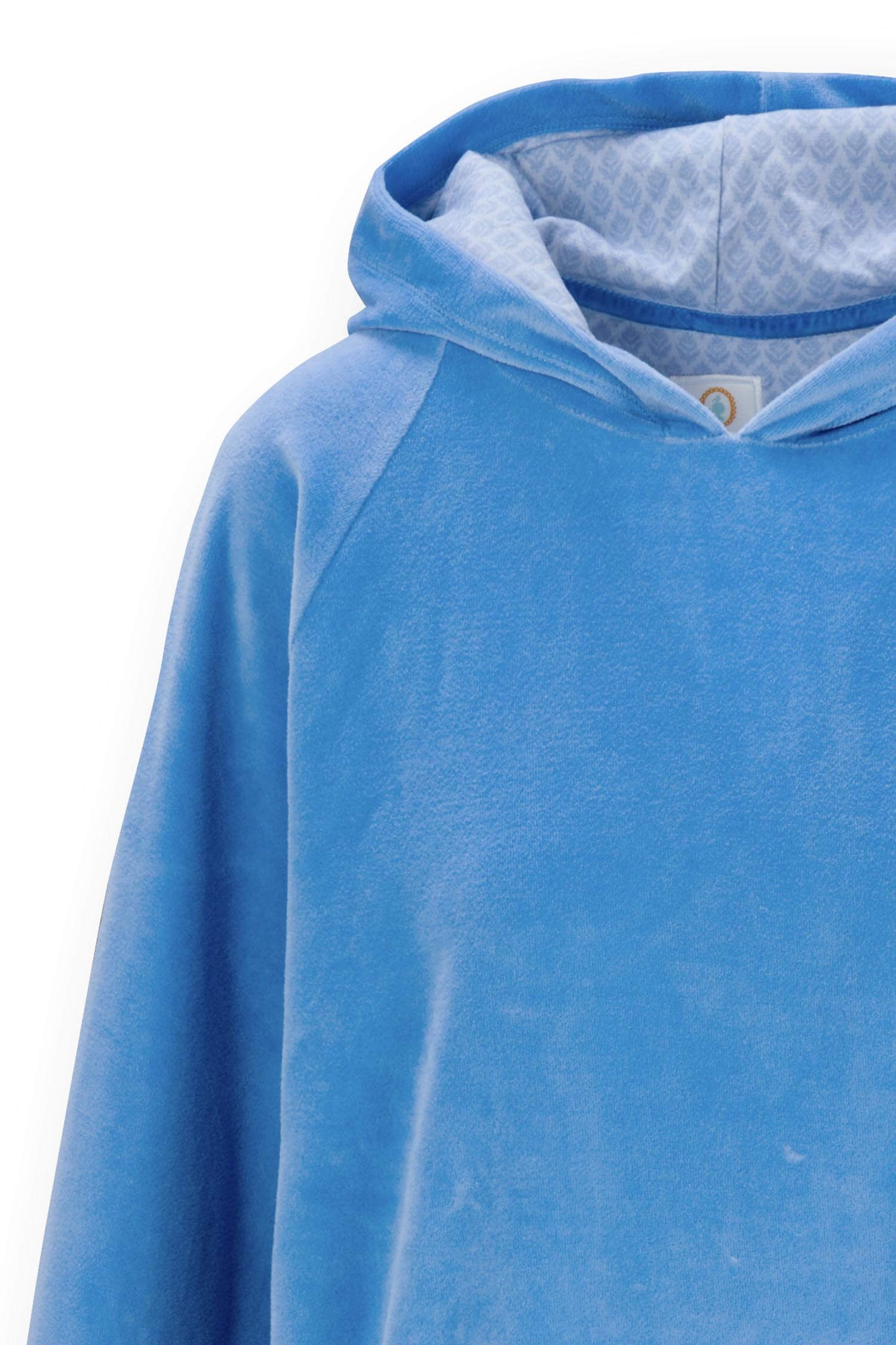Tamari Sweater Velvet Blauw