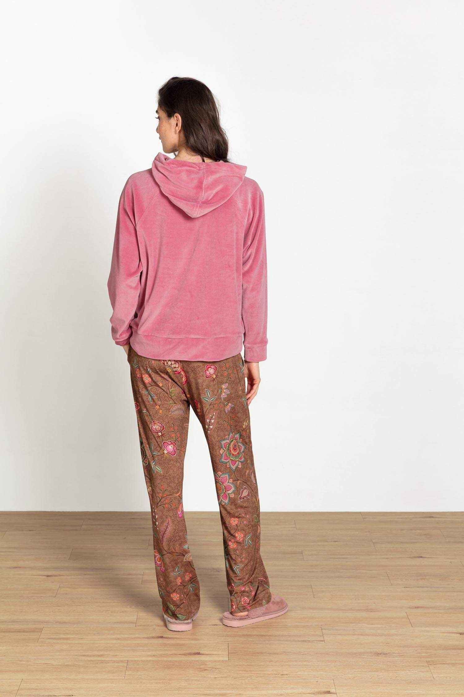 Tamari Sweater Velvet Roze