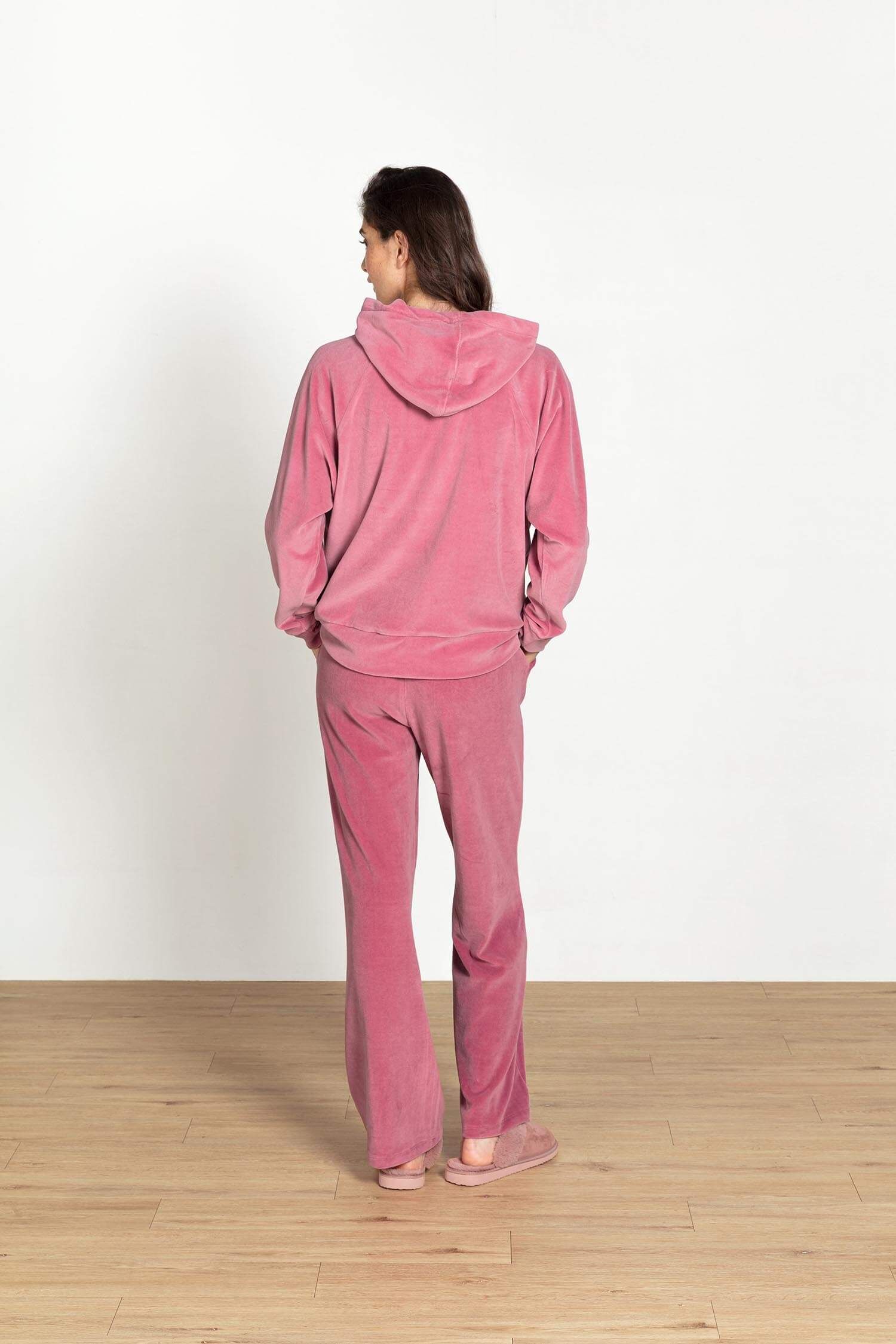 Tamari Sweater Velvet Roze