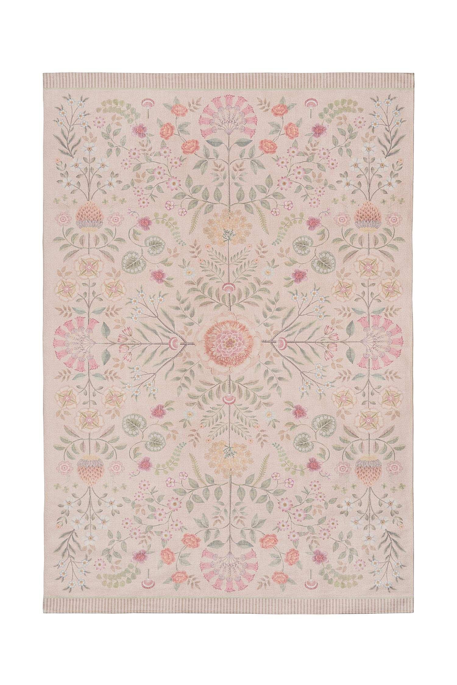 Teppich Flore Pequena by Pip Gebrochen Weiss