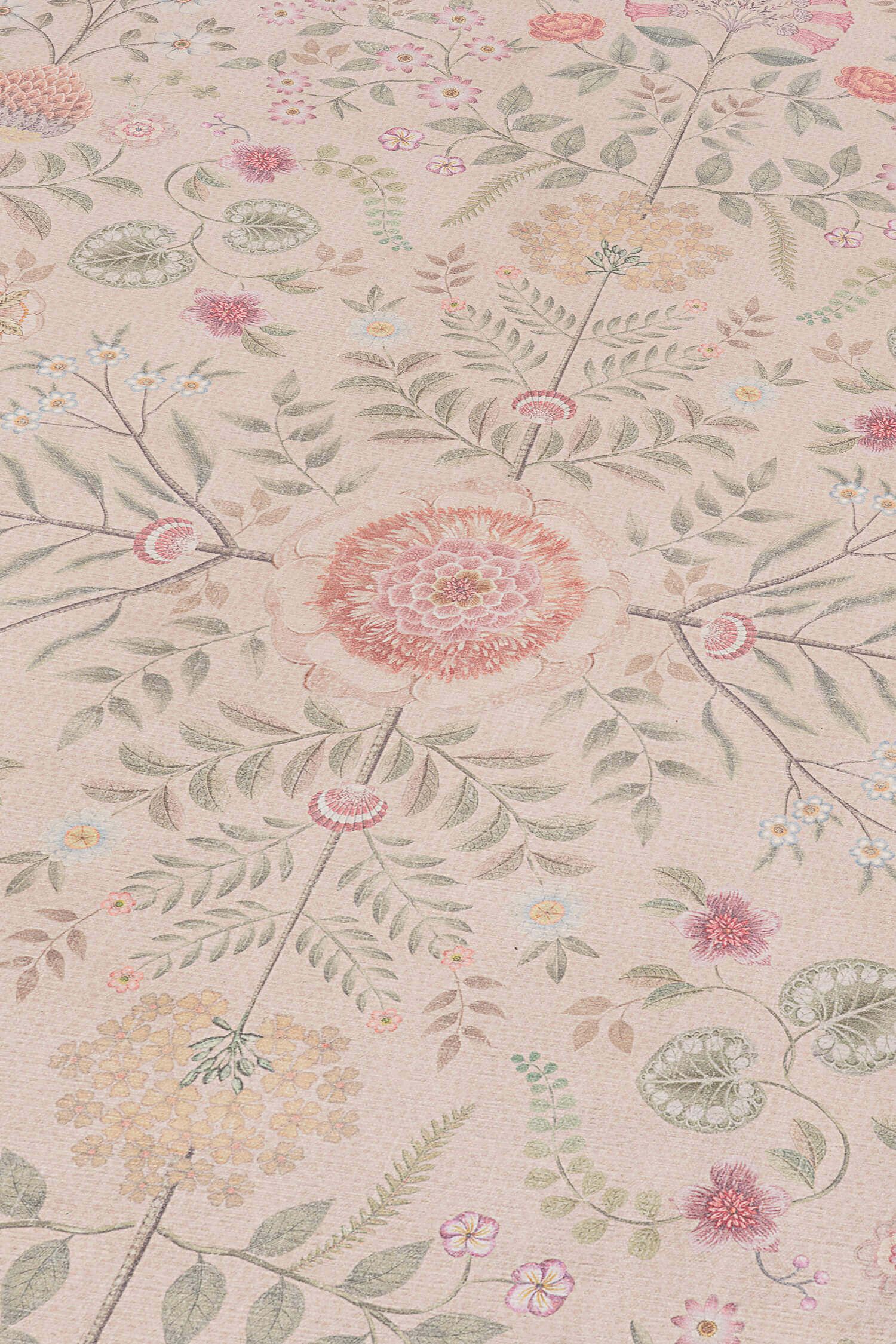 Teppich Flore Pequena by Pip Gebrochen Weiss