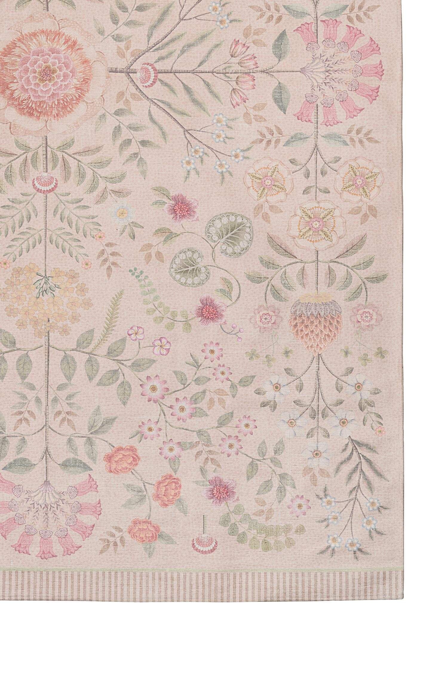 Teppich Flore Pequena by Pip Gebrochen Weiss