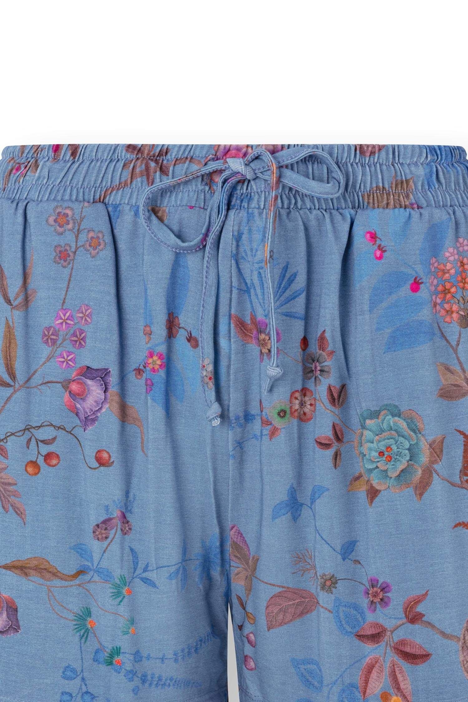 Bob Korte Broek Bodhi Flower Blauw