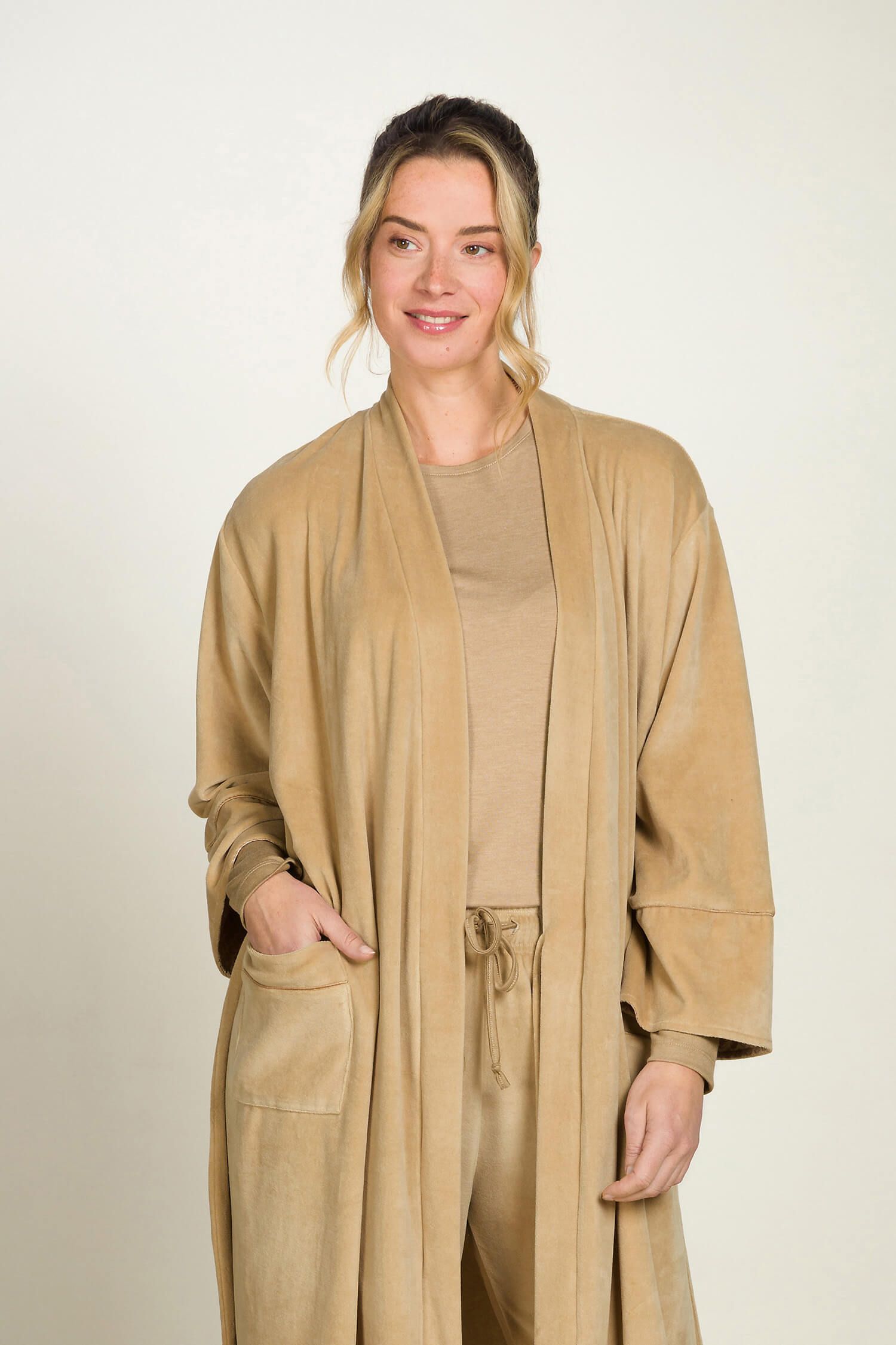 Tom Top Lange Mouw Beige