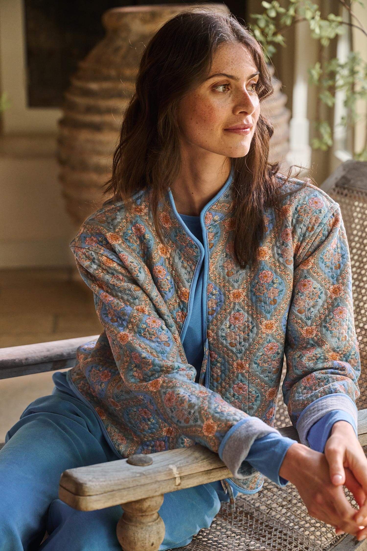 Nova Jacket Ornamento Blue