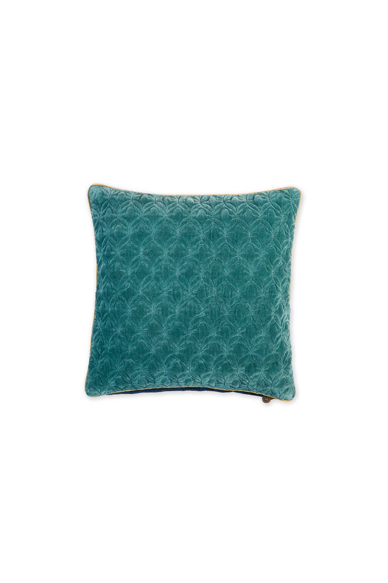 Cushion Velvet Quilty Dreams Blue