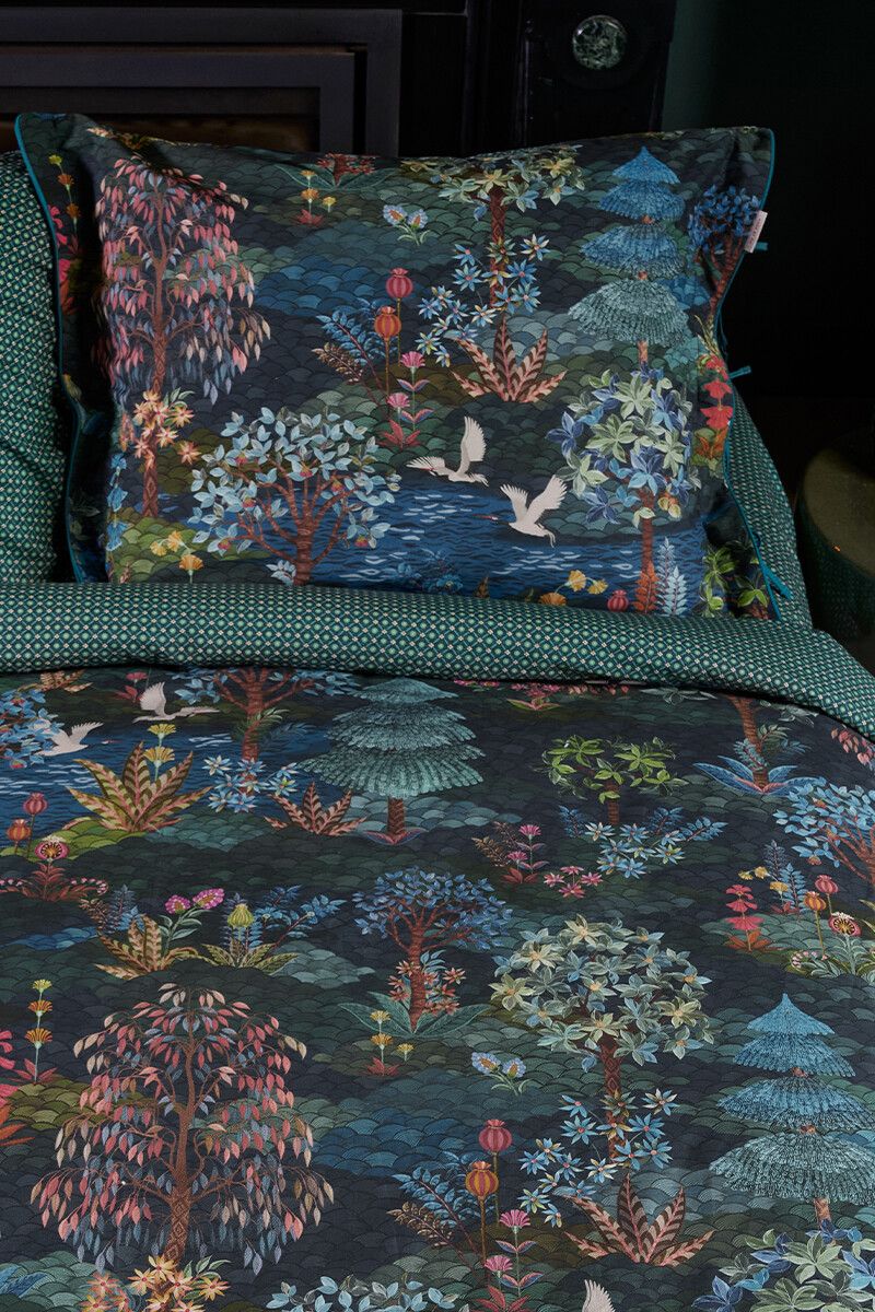 Kussensloop Pip Garden Donker Blauw