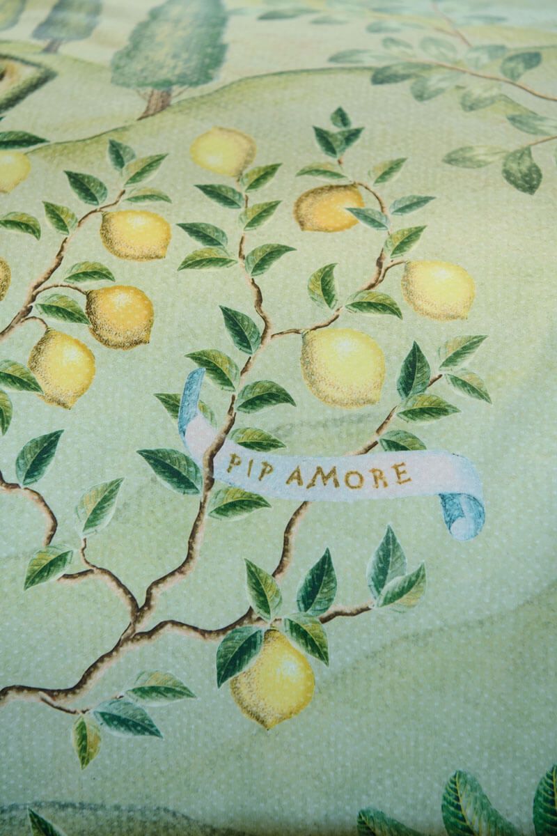 Duvet Cover Set La Campagna Green