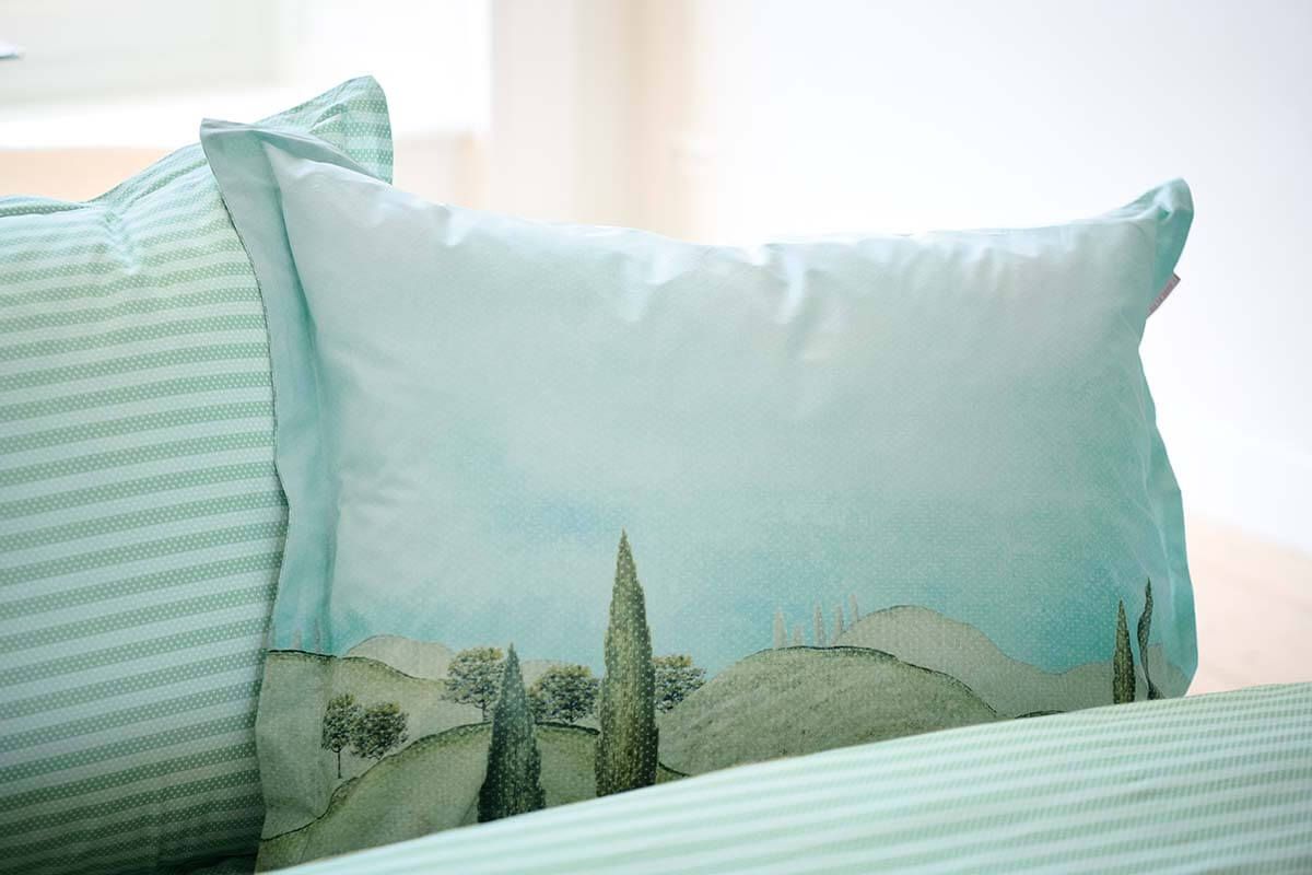 Duvet Cover La Campagna Green