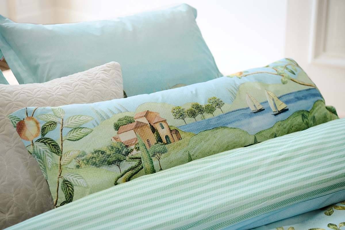 Duvet Cover Set La Campagna Green