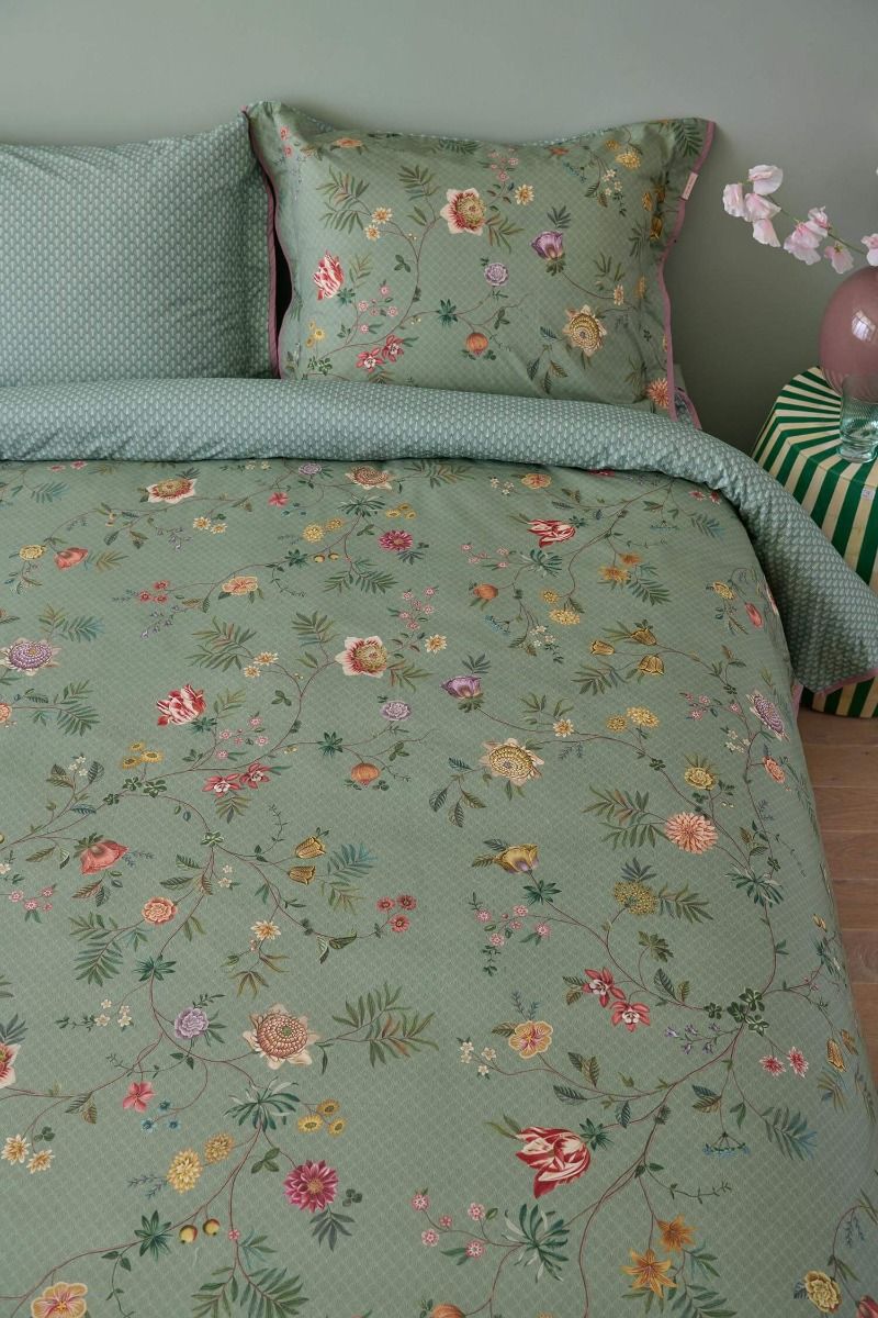 Ensemble housse de couette La Dolce Vita en Coloris Vert