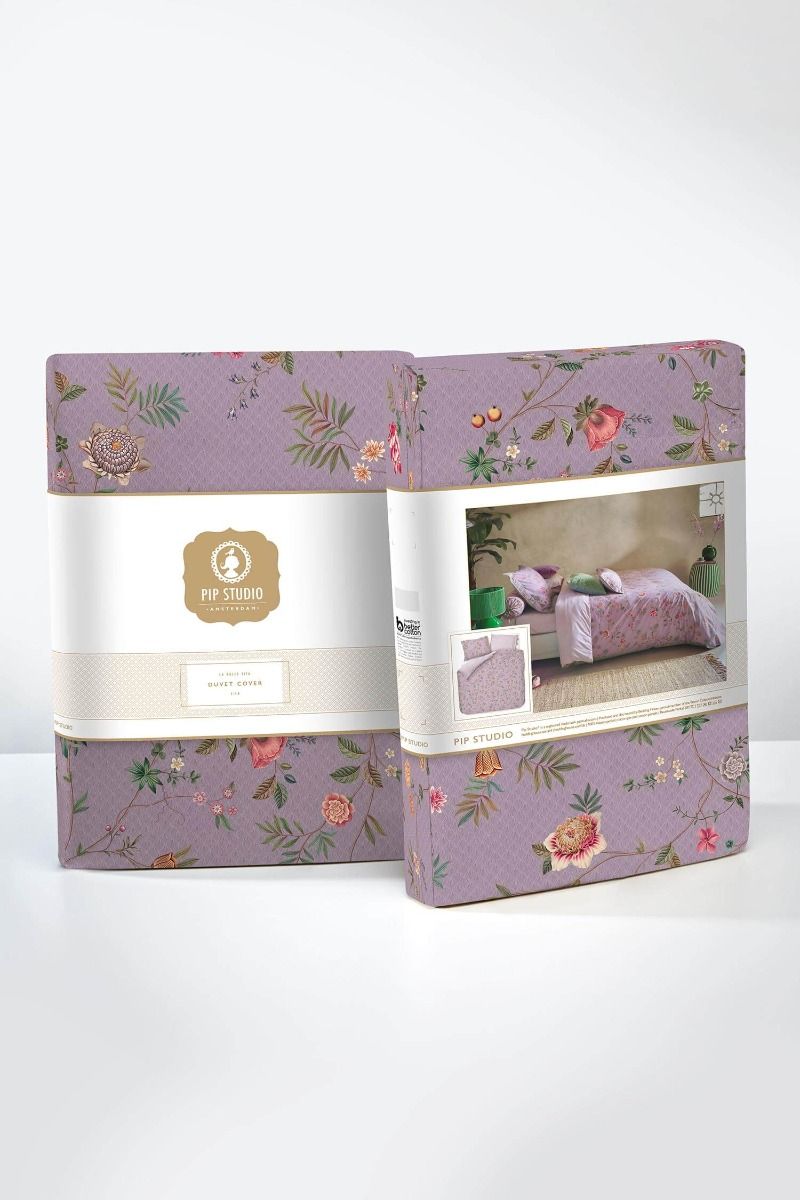 Ensemble housse de couette La Dolce Vita Lilas