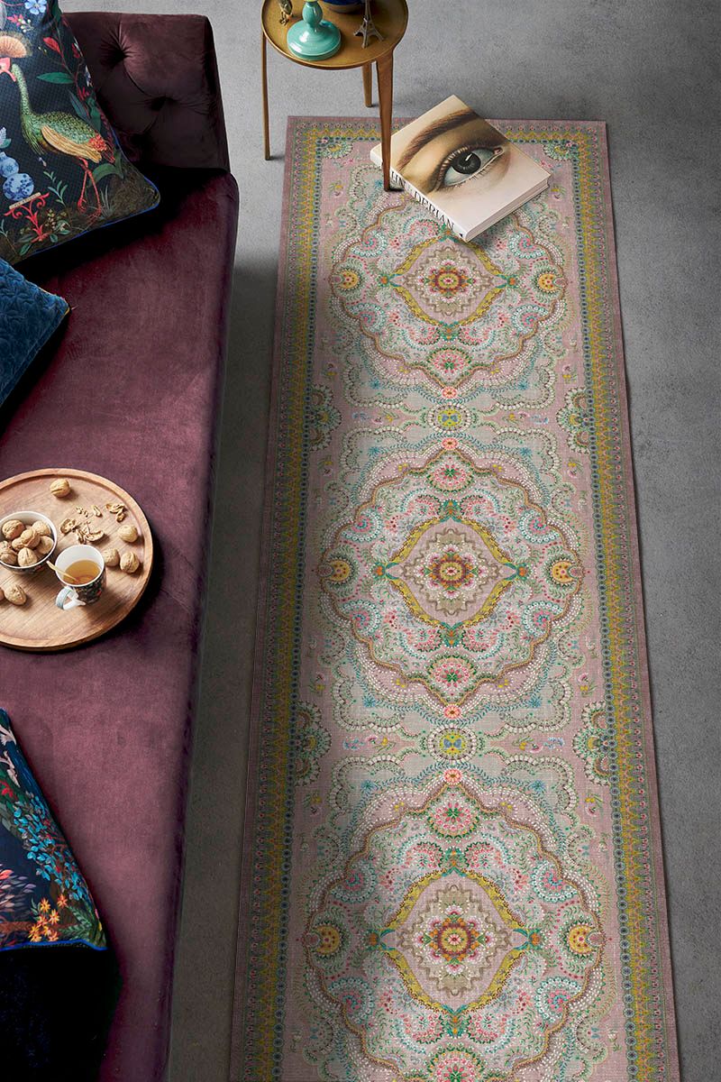 Carpet Runner Majorelle by Pip Pastel Pink