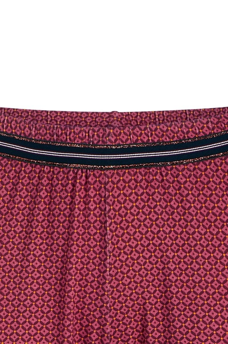 Lange Broek Cross Stitch Rood