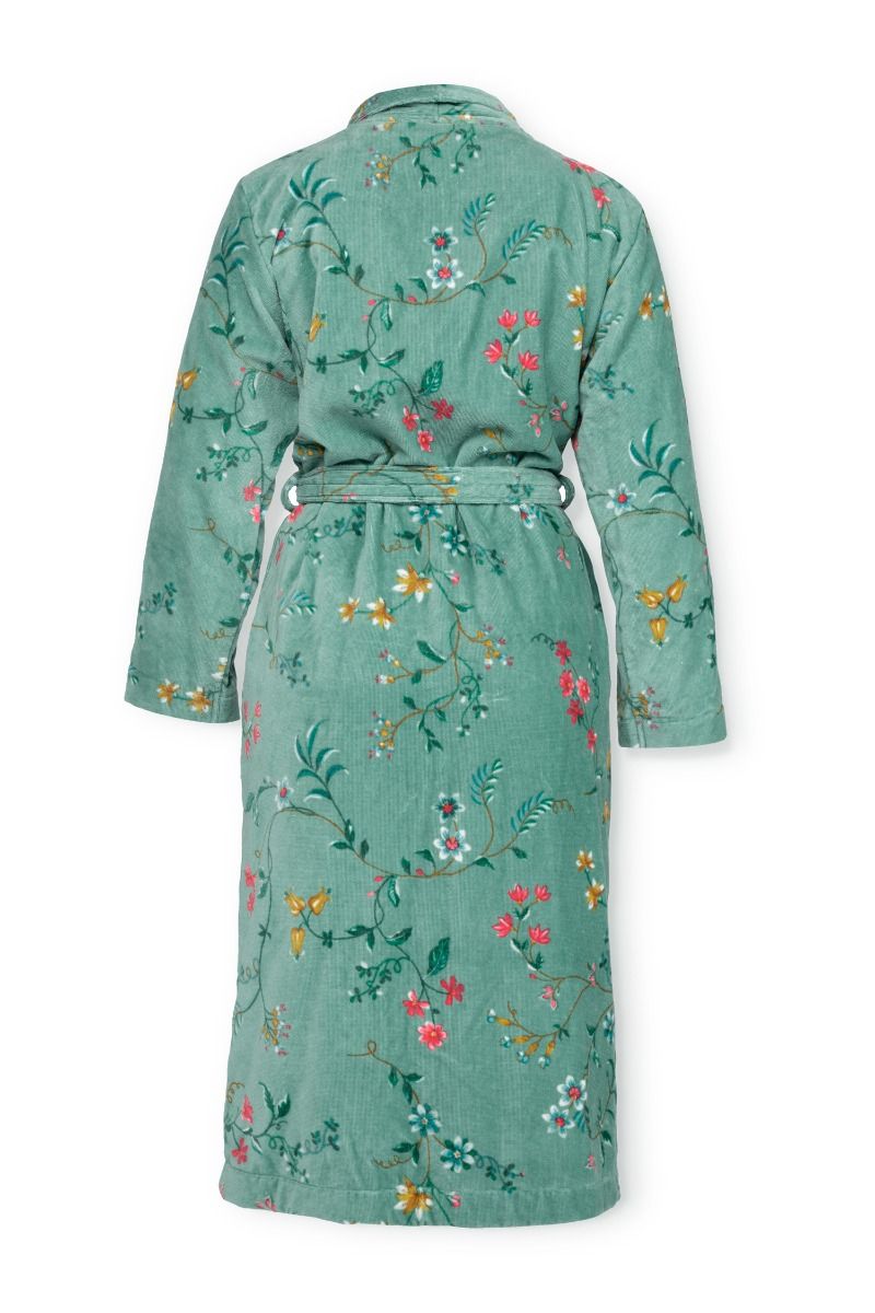 Bathrobe Les Fleurs Green