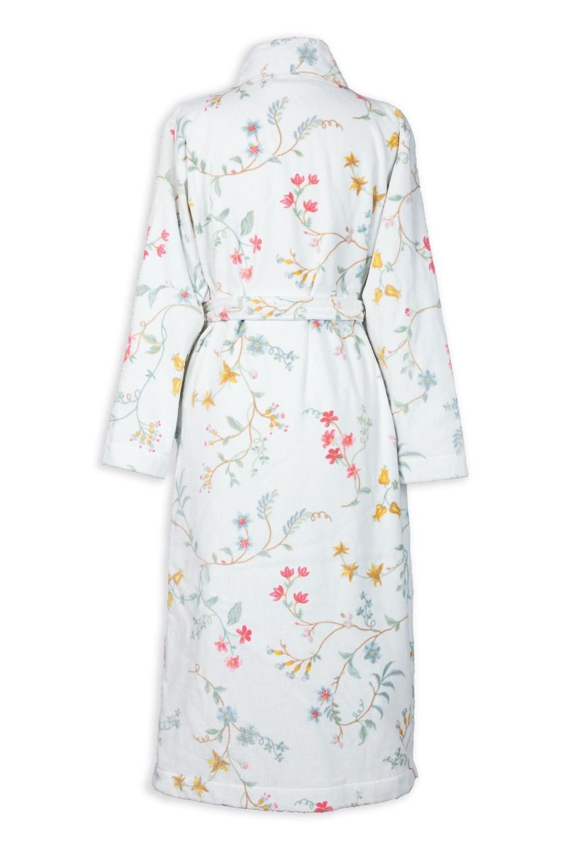 Bathrobe Les Fleurs Bathrobe White