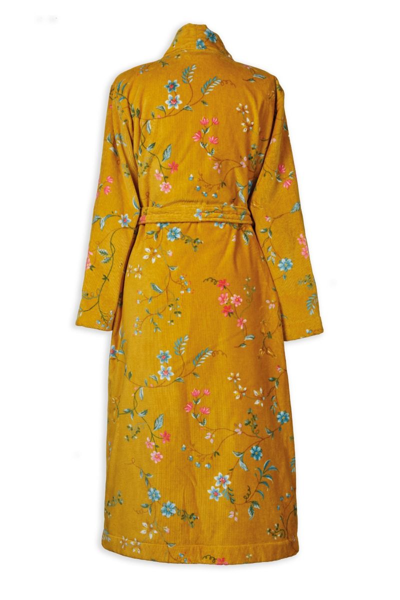 Bathrobe Les Fleurs Bathrobe Yellow