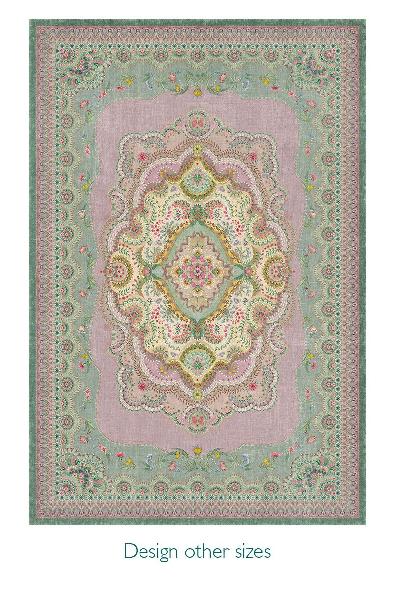 Carpet Majorelle by Pip Lilac/Green