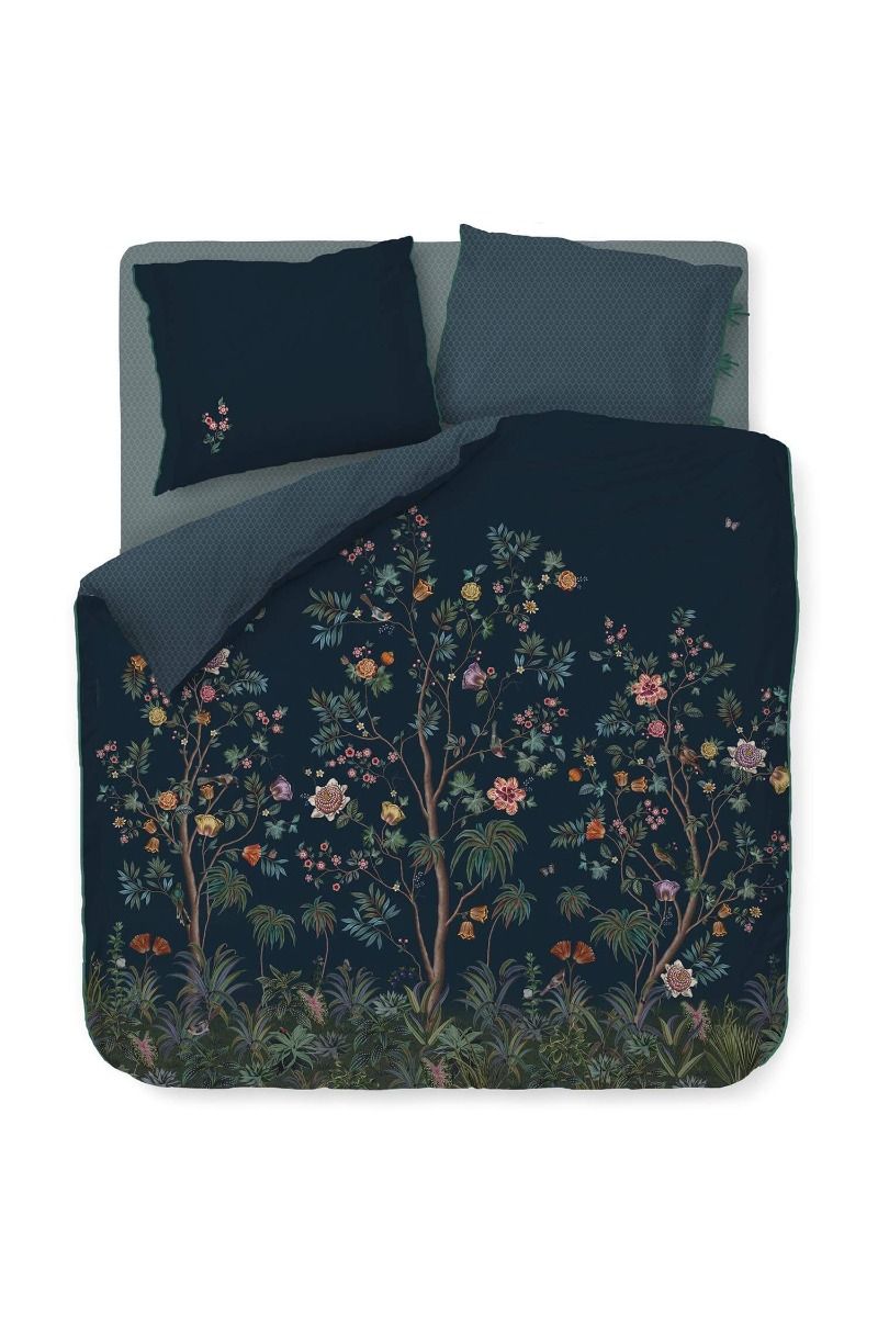 Duvet Cover Il Paradiso Dark Blue