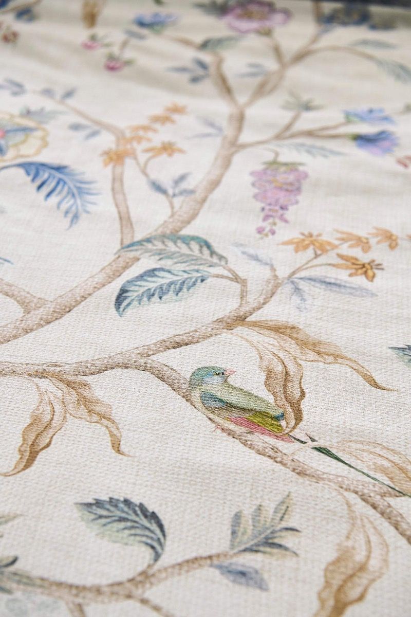 Ensemble housse de couette Marakele Blanc Cassé