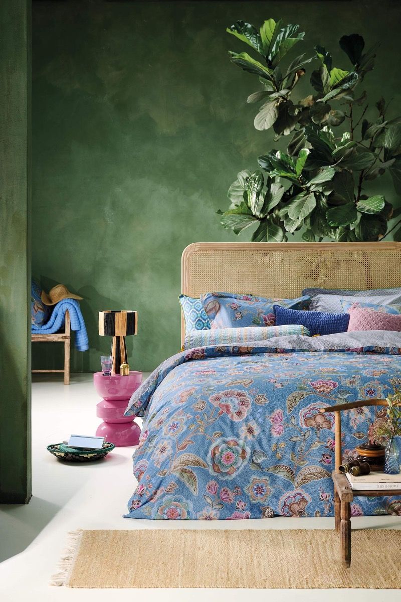 Ensemble housse de couette Matata Bleu