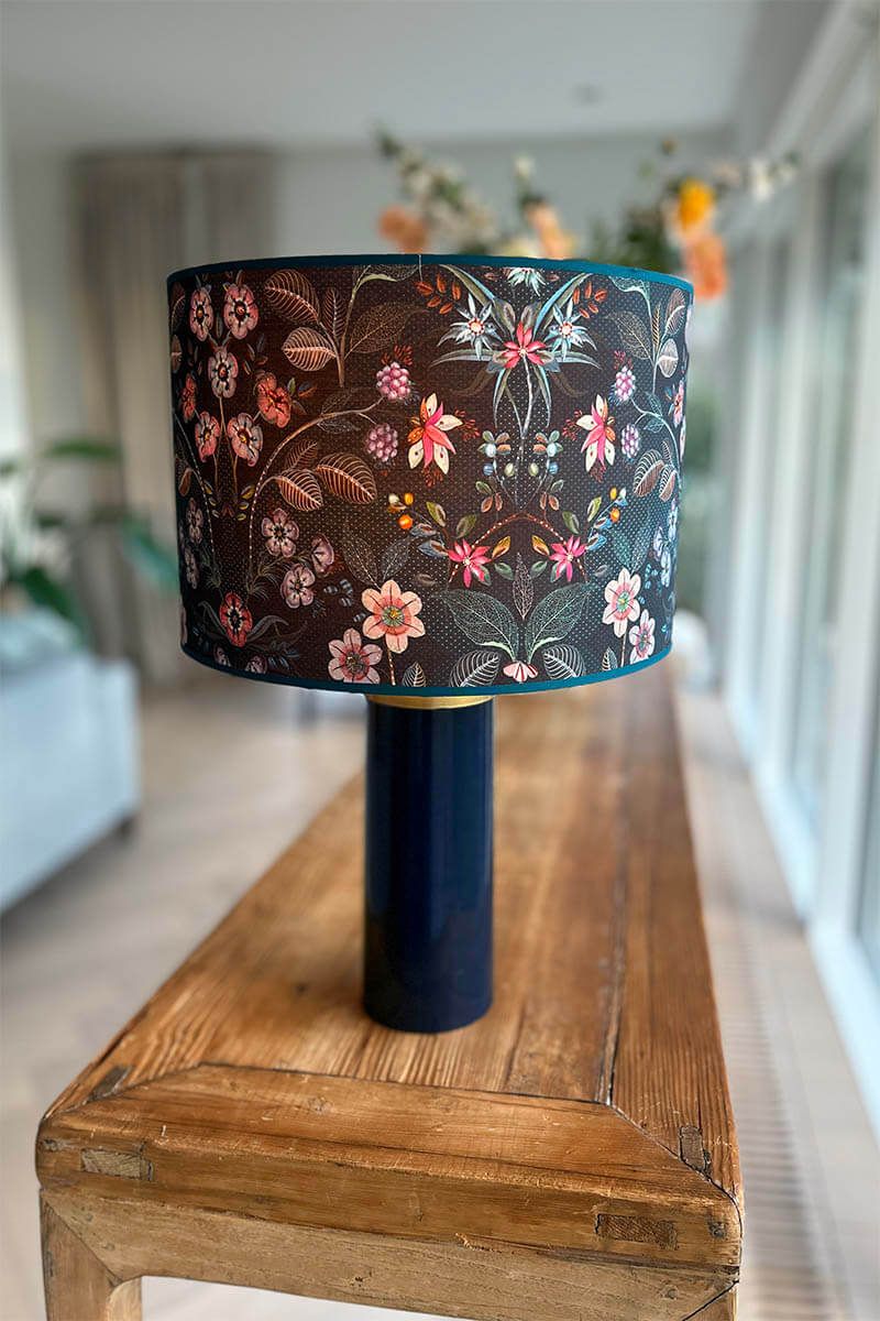 Lamp base by Pip Dark Blue Large
