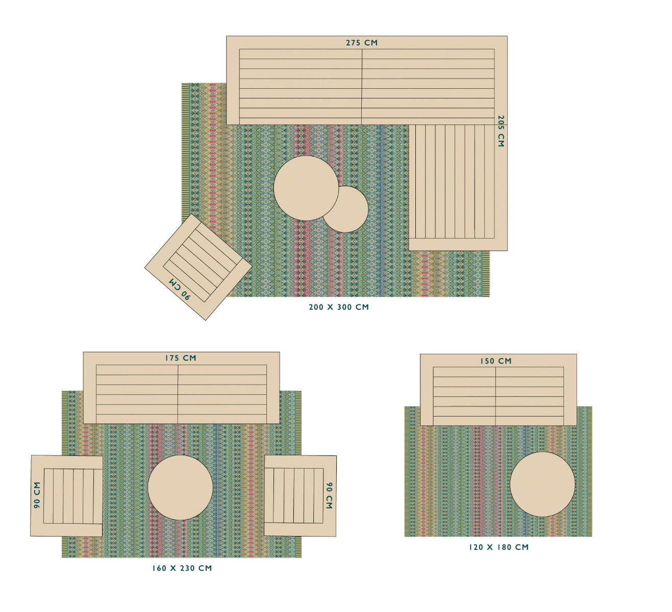 Outdoor Teppich Ashanti by Pip Grün