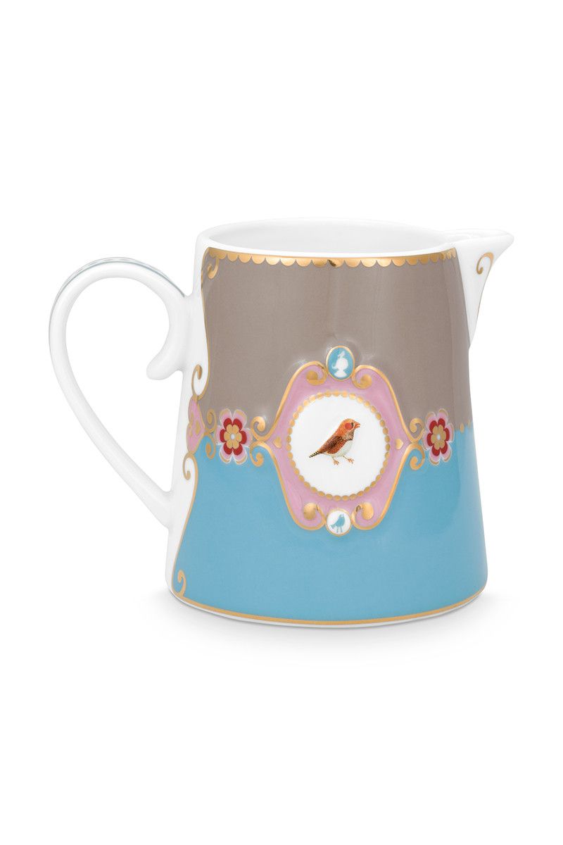 Love Birds Kanne Klein Blau/Khaki