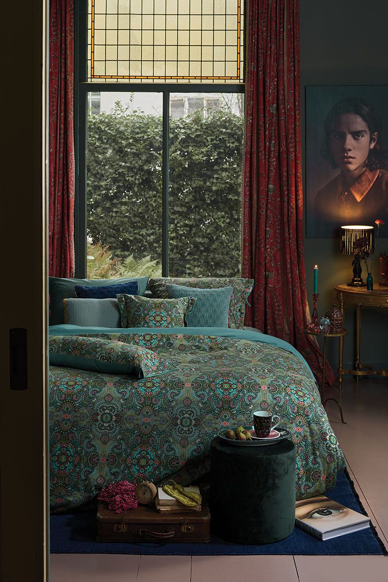 Cushion Long Moon Delight Green