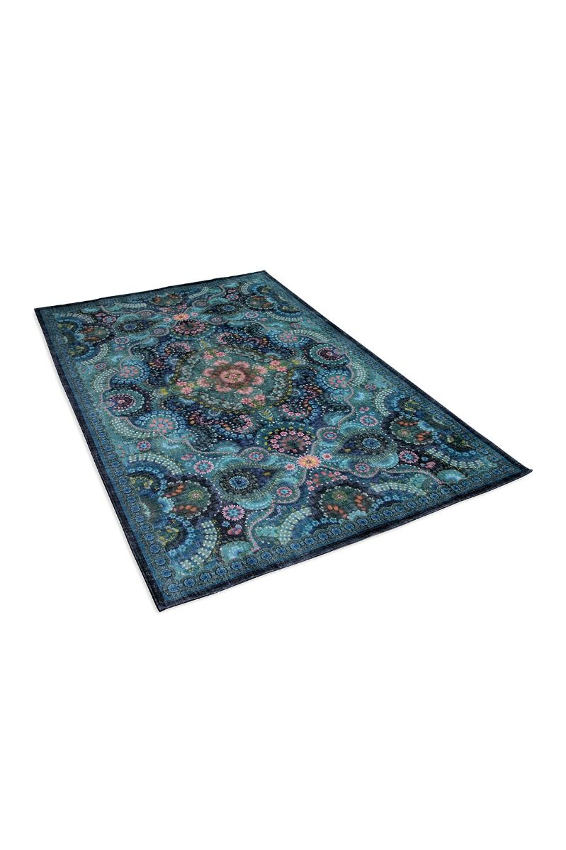 Tapis Moon Delight par Pip Bleu Foncé