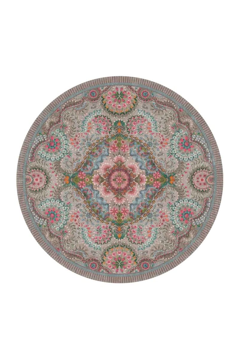 Tapis Rond Moon Delight by Pip Pastel Kaki