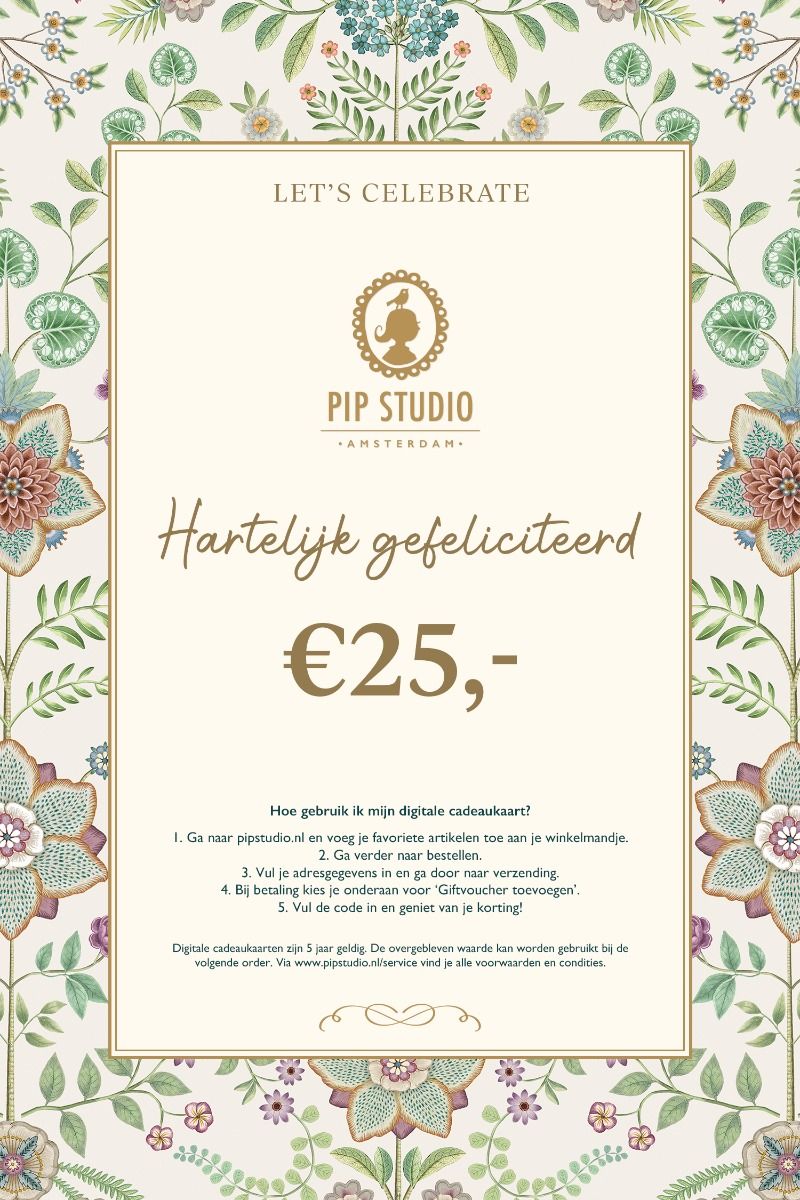Digitale Cadeaukaart €25