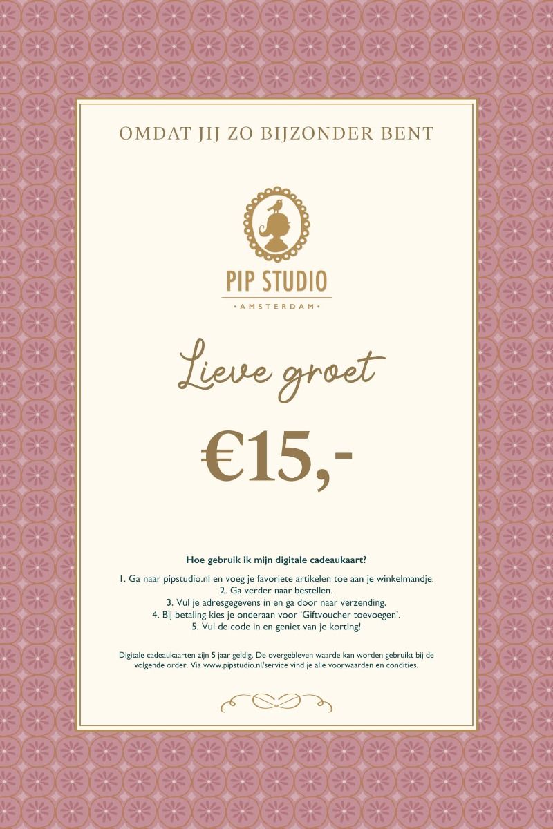 Digitale cadeaukaart €15
