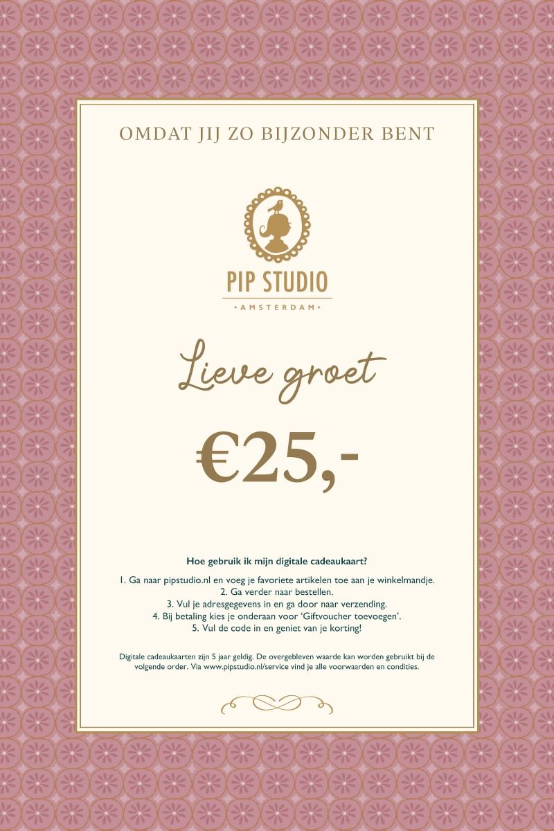 Digitale Cadeaukaart €25