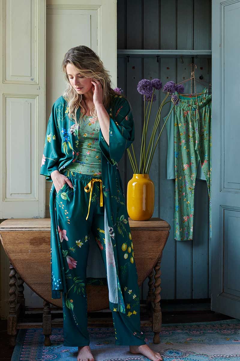 Kimono Fleur Grandeur Groen
