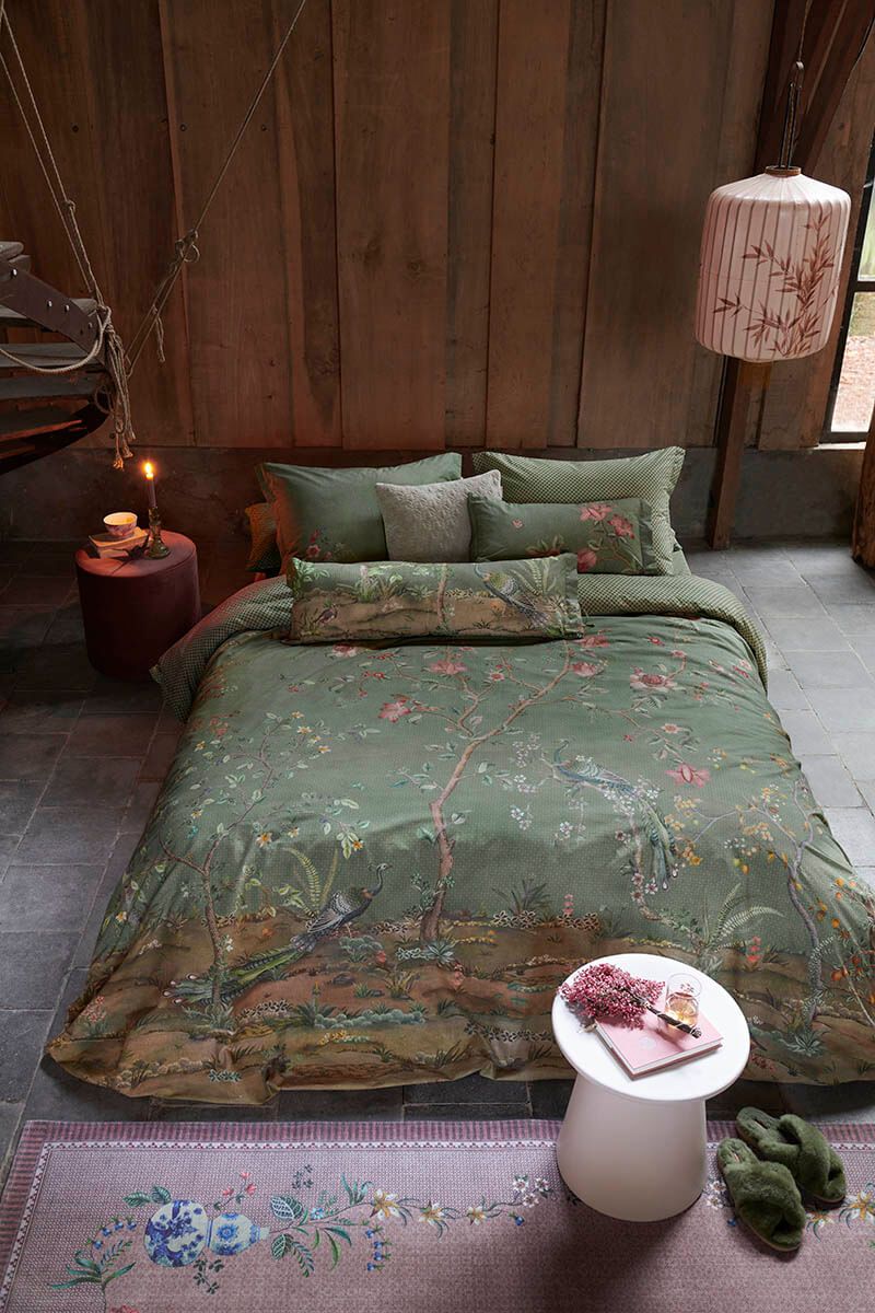 redactioneel beloning Geleerde Pip Studio Dekbedovertrek Okinawa Groen 260x200/220 | Pip Studio the  Official website