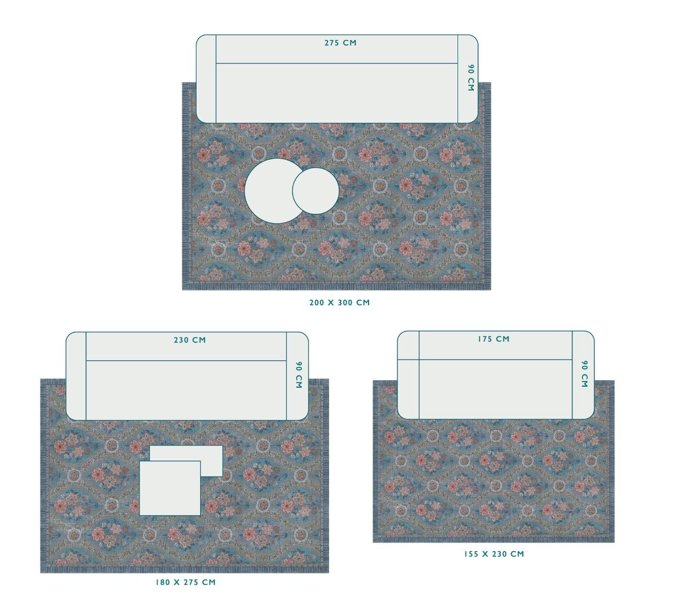 Tapis Ornamento by Pip Bleu