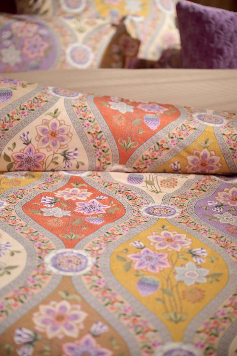 Duvet Cover Set Ornamento Ramo Multi