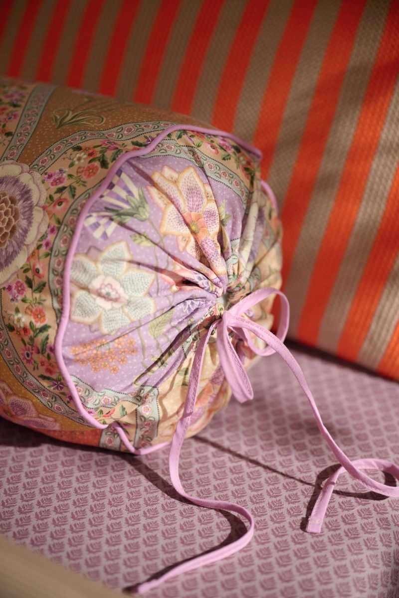 Roll Cushion Ornamento Ramo Multi