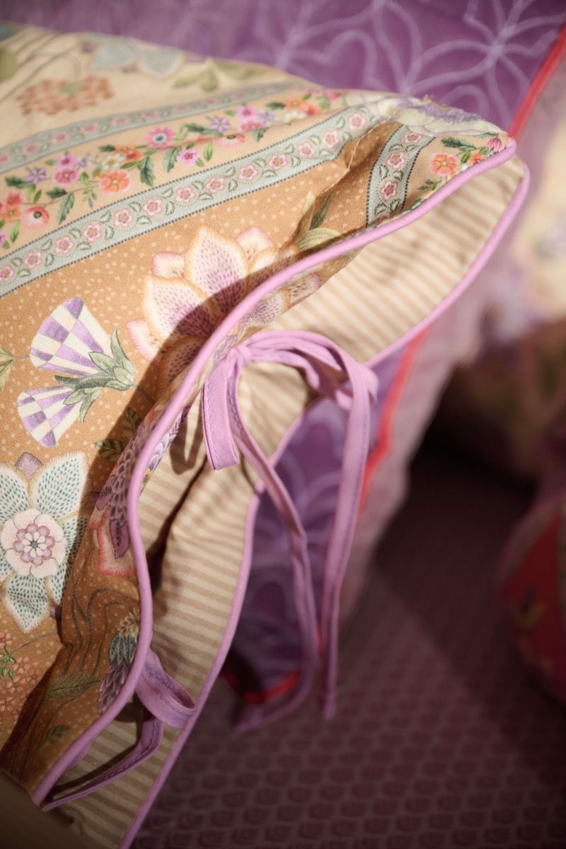 Taie d'oreiller Ornamento Ramo Multicolore
