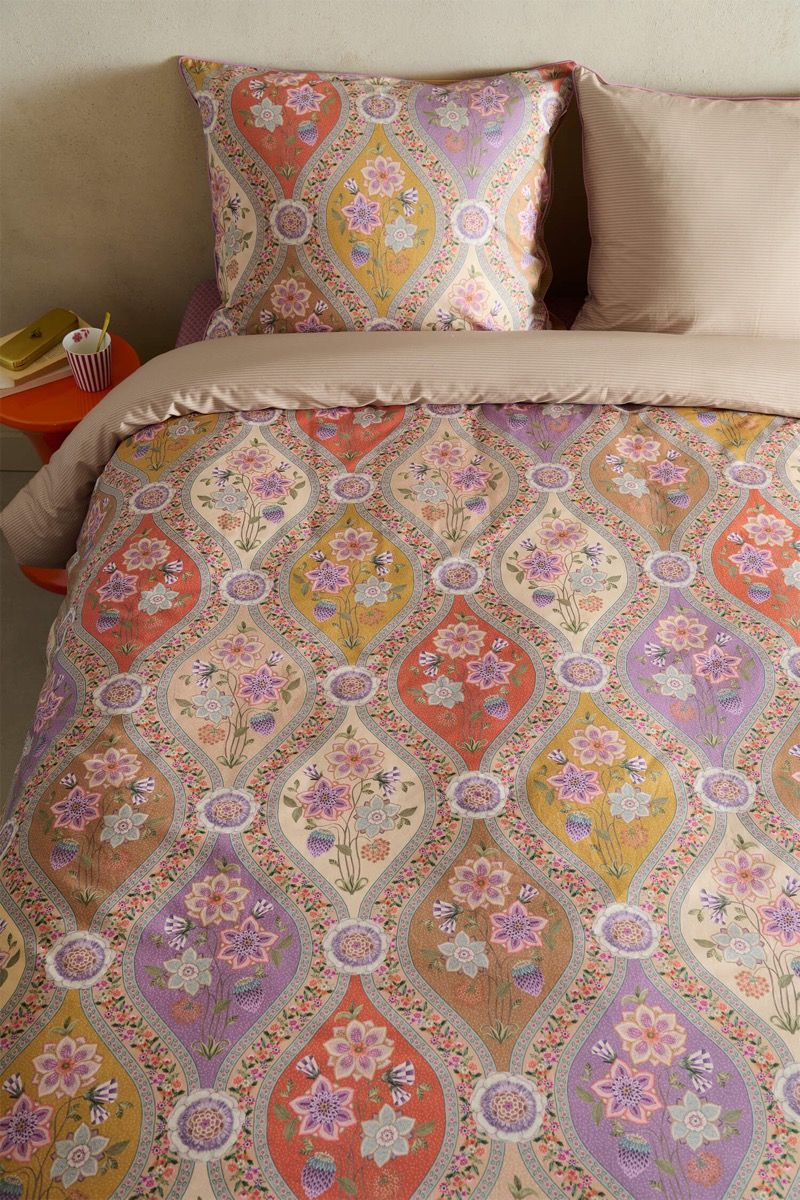 Duvet Cover Set Ornamento Ramo Multi