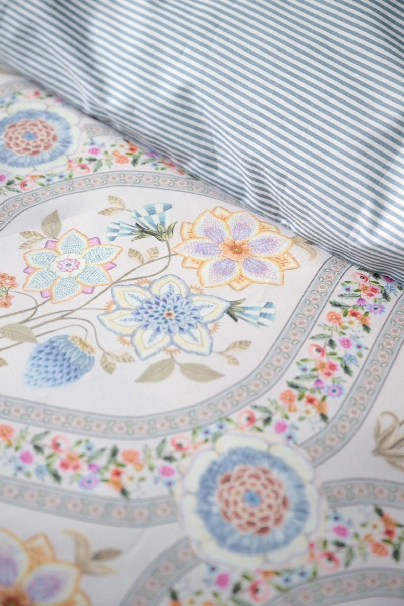 Dekbedovertrekset Ornamento Ramo Wit