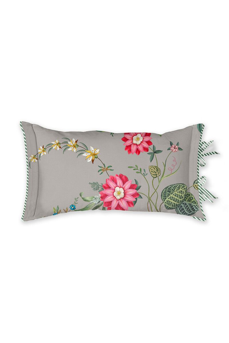 Cushion Rectangle Petites Fleurs Khaki