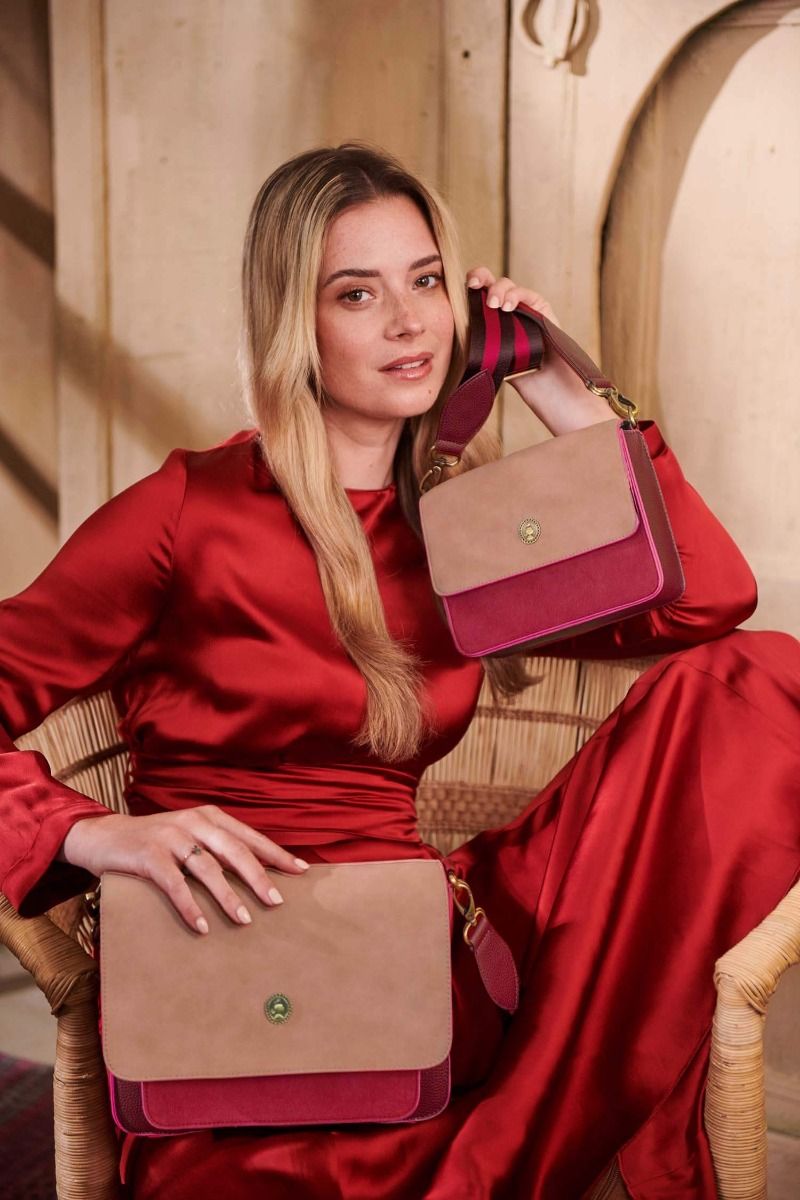 Fenna Sac Bandoulière Petite Uni Rouge