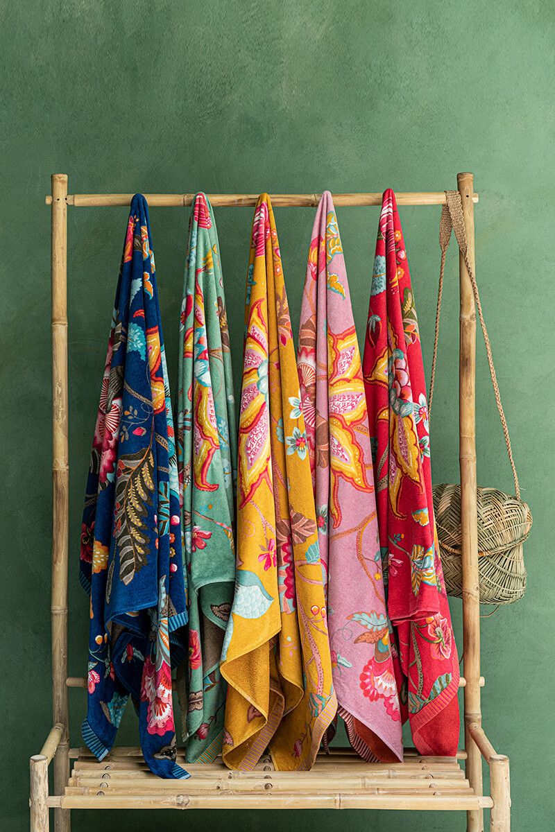 Beach Towel Pip Flowers Lilac