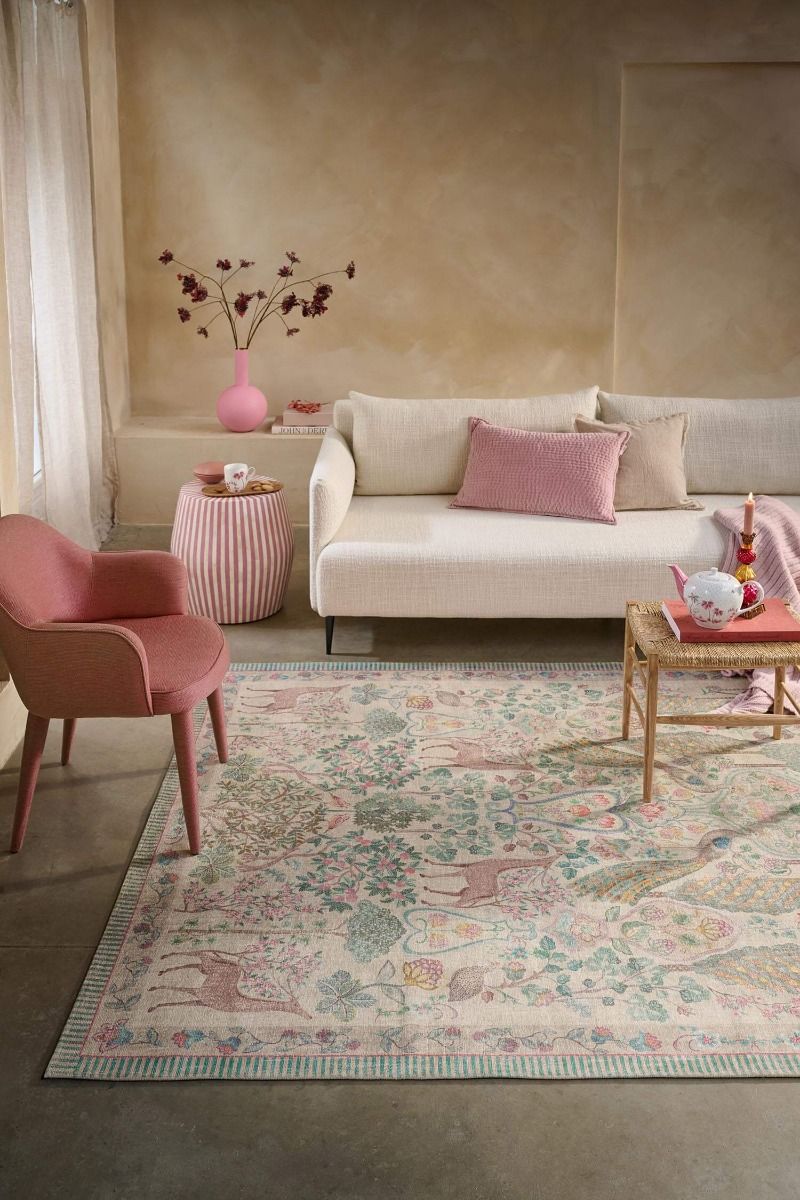Vloerkleed Pavoni by Pip Khaki